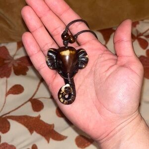 Elephant Necklace from Kenya